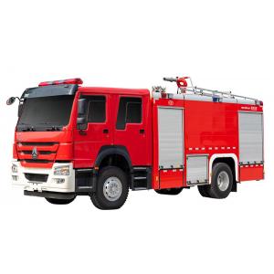 China SINOTRUK HOWO Water And Foam Fire Fighting Truck 2000 Gallons supplier