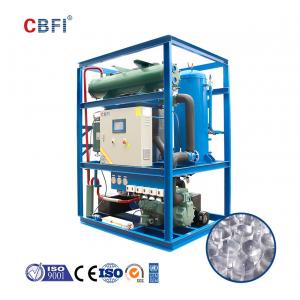 China 3000kg 5000kg Tube Type Ice Maker Machine Air Cooled Tube Ice Maker supplier