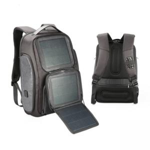 China Fast Charging Solar Cell Backpack Waterproof Nylon Large Capacity supplier