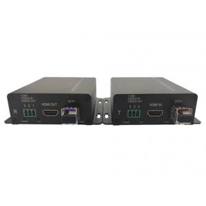 China 4K HDMI Fiber To Video / Audio / Aata 10KM SFP Transmitter And Receiver supplier