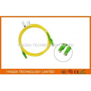 HUBER + SUHNER E2000 / APC SC Fiber Optic Patch Cable 3 Meters / Fiber Optic Jumpers