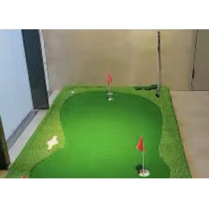 China UV Resistant 150 Stitches / m high density Golf Course Artificial Turf wholesale