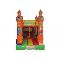 China Mini inflatable fantasia bouncy small size inflatable mini jumping house for kids under 5 years old with printing on sale