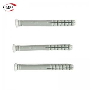 China White Plastic Expansion Anchor Drywall Screw Fasteners ISO Standard supplier