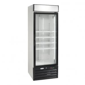 China Auto Defrost Upright Glass Door Freezer , Single Glass Door Merchandiser Refrigerator supplier