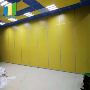 Banquet Hall Folding Door Partitions Restaurant Movable Sound Proof Partitions