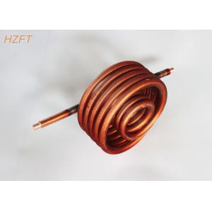 High Thermal Conductivity Copper Tube Coil Tin plating with extruding process