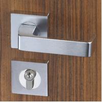 China Easy Installation Mortise Door Lock Zinc Alloy Handle For 38 - 55mm Door on sale