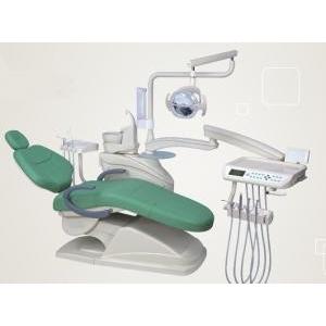 OM-DC208E Dental unit with double armrest