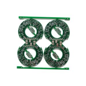 China FR4 HTG Material Multi Circuit Boards 4 Layer Blind Via Holes Pcb 2 Years Guarantee wholesale