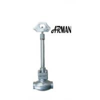 China DN10-100mm SS304 Long Stem Cryogenic Globe Valve For LNG/LO2/LN2/LAr on sale