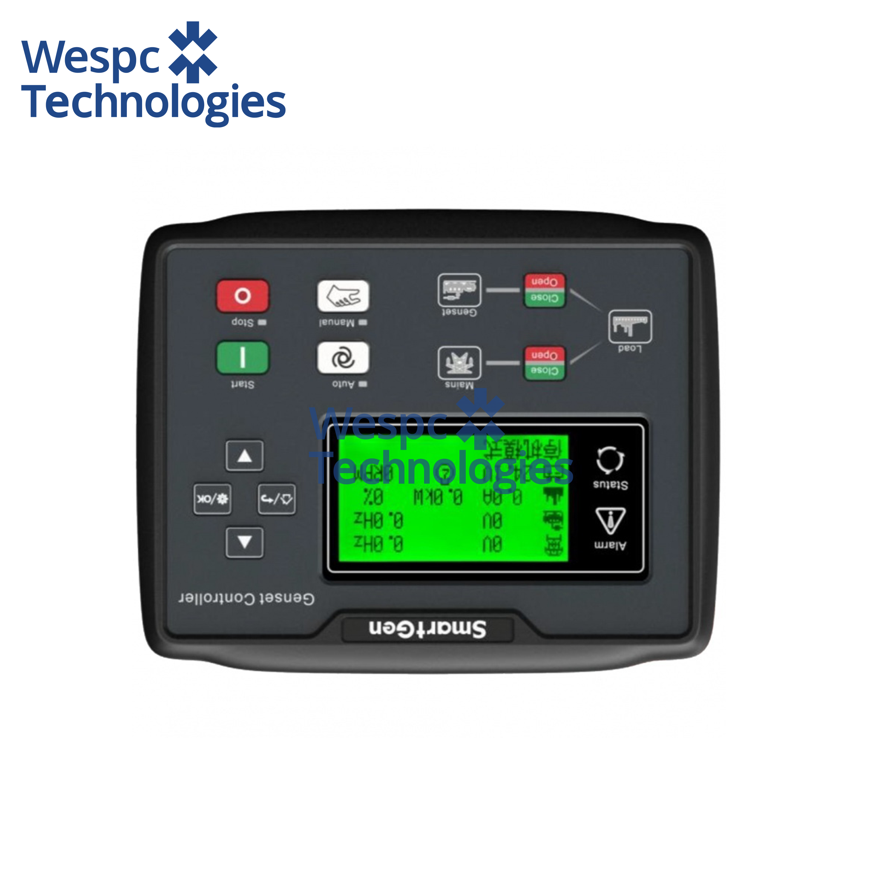 China WESPC Original Smartgen HGM6120N AMF Generator Auto Control Module Display wholesale