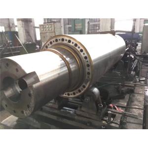 China Ductile Iron Rubber Machine Parts Forged Steel Shaft  High Speed Steel Roller supplier