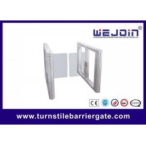 China Fashion Entrance Swing Barrier Gate Customized Barcode Reader / Scanner supplier