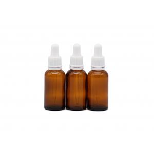 China Cylinder 50ml Amber Glass 30ml 	Essential Oil Bottle supplier
