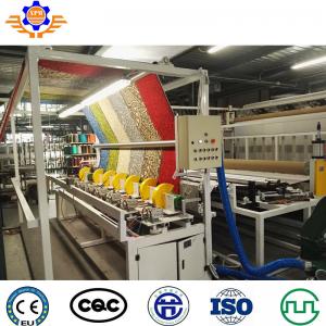 Non Woven Textiles Carpet Backing Machine PVC TPR TPE Double Screw Backing Coating