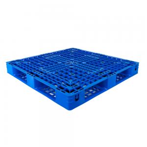 Double Faced Heavy Duty Large Blue 4 Way HDPE Custom Euro Plastic Pallet Making Machine