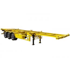 China 40 Foot Skeleton Container Semi Trailer 12m Skeletal Trailer CCC supplier