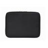 Black Laptop Sleeve Bags Nylon Protective Laptop Sleeve For 15.6 Inch Tablet
