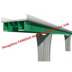 China Q460 Structural Modular Steel Box Girder Bridge With Fast Installation supplier