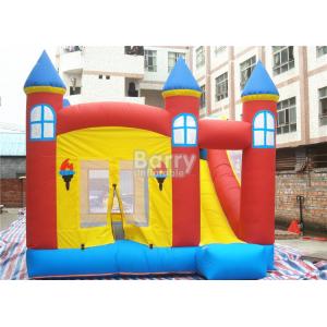 0.55mm PVC Tarpaulin Inflatable Bouncer Slide Fire Resistant