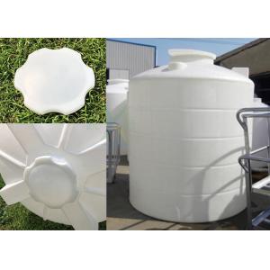 China Industrial Polyethylene Corrosion Resistant Plastic Water Tower / 15000L Large PE Water Storage Tanks 15T supplier