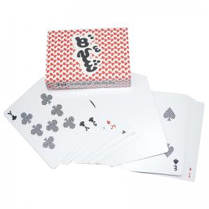 Personalized Jumbo Index Playing Cards Full colors PSD Design