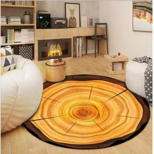 Modern Growth Ring Round Animal Pattern Carpet Living Room / Hotel Carpet