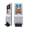 50000 Hours Life Floor Standing Digital Display Free Wash Hand Sanitizing LCD