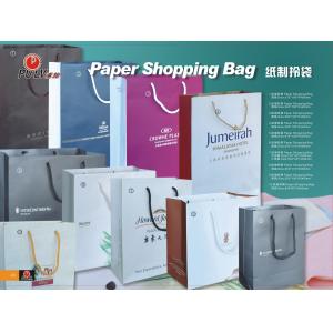 Custom Logo Printed Paper Shopping Gift Bags