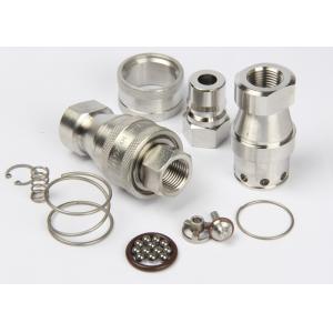 Female Thread Hydraulic Quick Connect Couplings , Stainless Steel Quick Release Couplings