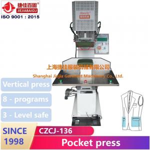 Suit Jacket Jeans Press Machine 0.4-0.6MPa Automatic