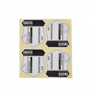 China OEM Silk Screen Vinyl Packaging Sticker Labels Adhesive Waterproof supplier