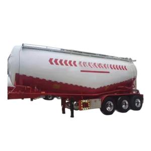 China Bulk Cement Semi Trailer 50000 Liters 3 Axle Material Tanker Semi Truck Trailer supplier