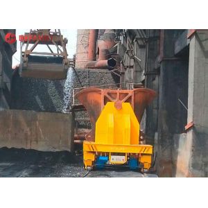 China Heavy Load Explosion Proof Transfer Cart With Automatic Dumping Device wholesale