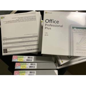 DVD/CD/ Disc Package Microsoft 2019 Professional Plus Multi Language Box 1 User