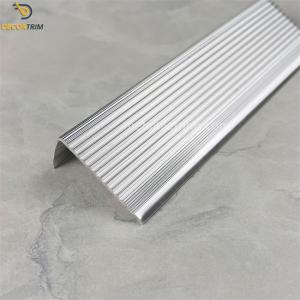 China Tile Trim Length 2.5m Stair Nosing Tile Trim Stair Nosing With Groove supplier