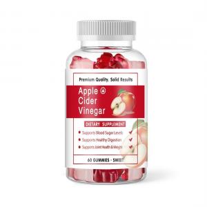 Apple Cider Vinegar Candy Healthy Weight Loss Gummies 24 Months Shelf Life
