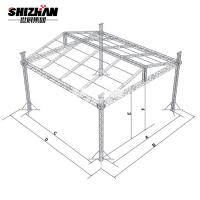 China Outdoor Mobile Aluminum Roof Truss Stands DJ Booth on sale