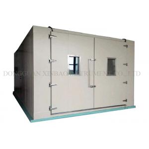 China Walk In Environmental Test Chamber Easy Installation Entire Data Recorder Function supplier