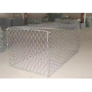China 80*100mm 100*120mm Stone Cage Net Rock Filled Gabion Basket Wire Mesh supplier