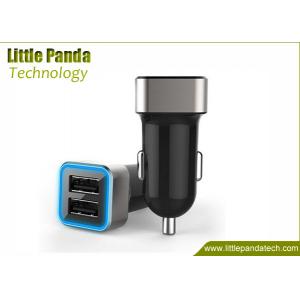 China Best Price Mini Car Charger USB with 2 USB Universal USB Car Charger for iPad/iPhone/iPod/Galaxy supplier