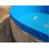 China High Density Galvanized Sheet Tarpaulin Fish Tank 5M D 1.45M H wholesale