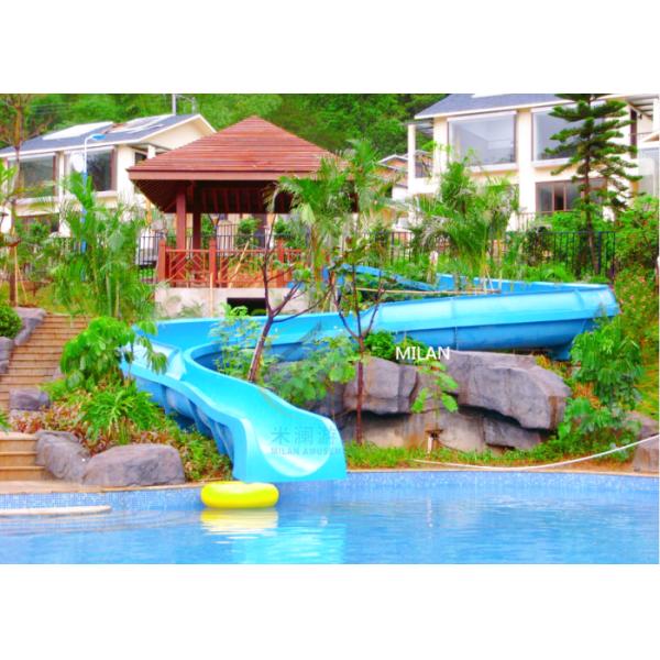 Toboggan aquatique pour enfants à plateforme basse avec piscine, standard pour enfants