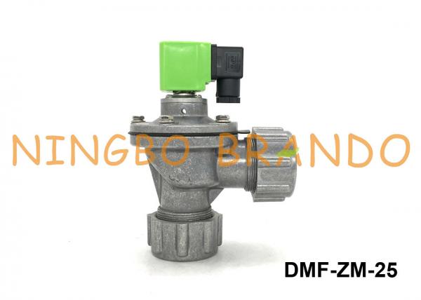 1'' DN25 DMF-ZM-25 SBFEC Type Nitrile Diaphragm Valve With Fixed Nut DC24V