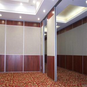 China Mirror Surface Acoustic Room Dividers Folding Wall Partition Fire Proof Partition For Room Division supplier