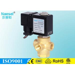 China Flow Direction Control 3 Way Solenoid Valve Normal Closed For Steam Sterilizer supplier