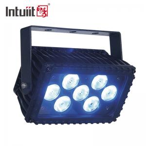 China 7x3W RGB LED Flood Light For Outdoor Church Facade Lighting Square supplier