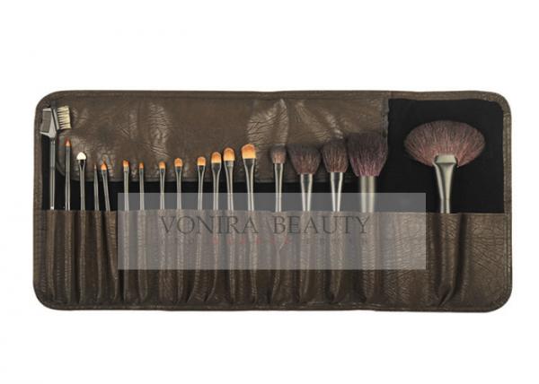 Goat & Premium Synthetic Hair Beauty Professional Cosmetic Brush Set With