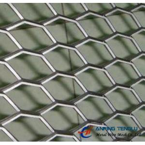 China Hexagonal Hole Expanded Metal With Stainless Steel, Aluminum Plates supplier